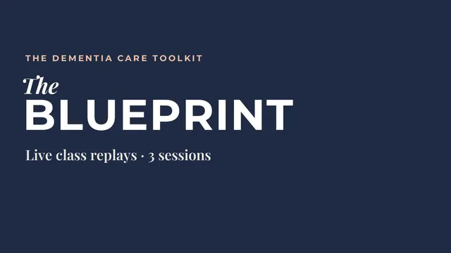 The Blueprint live class replays, 3 sessions
